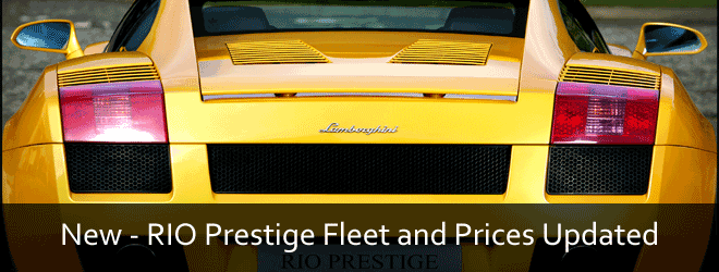Supercar Hire -  Fleet and Pricing Update for 2014 